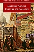 Culture and anarchy de Matthew Arnold