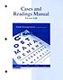 Cases and readings manual for use with Cost management... by  Edward Blocher 