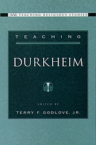 Teaching Durkheim