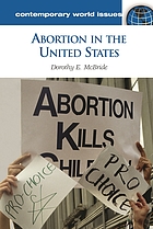 Abortion in the United States : a reference handbook