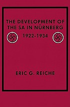 The development of the SA in Nürnberg, 1922-1934
