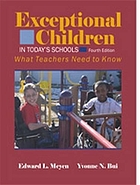 Exceptional children in today's schools : what teachers need to know