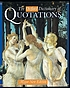 The Oxford dictionary of quotations von Elizabeth Knowles