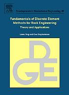 Fundamentals of discrete element methods for rock engineering : theory and applications