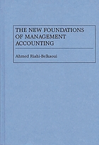 The new foundations of management accounting