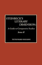 Steinbeck's literary dimension: a guide to comparative studies.