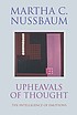 Upheavals of thought : the intelligence of emotions de  Martha Craven Nussbaum 
