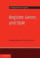 Register, genre, and style