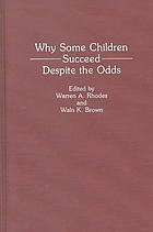 Why some children succeed despite the odds