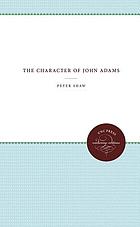 The character of John Adams