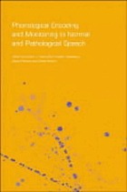 Phonological encoding and monitoring in normal and pathological speech