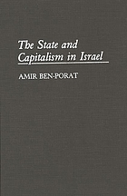 The state and capitalism in Israel