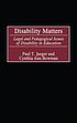Disability matters : legal and pedagogical issues... de Paul T Jaeger