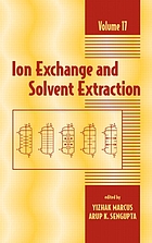 Ion exchange and solvent extraction. Vol. 17