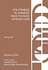 Politeness in Chinese face-to-face interaction de Yuling Pan