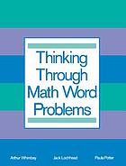 Thinking through math word problems : strategies for intermediate elementary school students