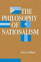 The philosophy of nationalism