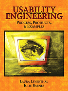 Usability engineering : process, products, and examples