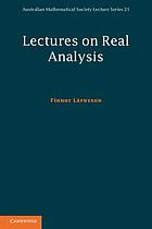 Lectures on real analysis