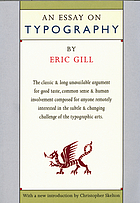 An essay on typography