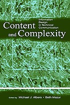 Content & complexity : information design in technical communication