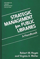 Strategic management for public libraries : a handbook