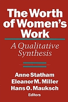 The Worth of women's work : a qualitative synthesis