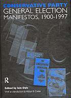 Labour Party general election manifestos, 1900-1997