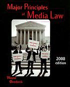 Major Principles of Media Law