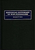 Historical dictionary of war journalism von Mitchel P Roth