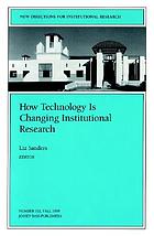 How technology is changing institutional research