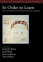 In order to learn : how the sequence of topics influences learning