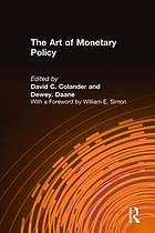 The Art of monetary policy