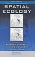 Spatial ecology 著者：  Robert Stephen Cantrell 