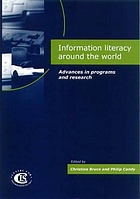 Information literacy around the world : advances in programs and research
