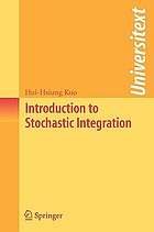 Introduction to stochastic integration