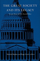 The Great society and its legacy : twenty years of U.S. social policy