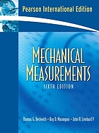 Mechanical measurements.