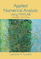 Applied numerical analysis using MATLAB