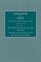 Kingdom in the West : the Mormons and the American frontier