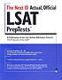 The next 10 actual, official LSAT preptests by Law School Admission Council.
