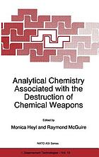 Analytical chemistry associated with the destruction of chemical weapons