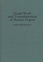 Social work and transplantation of human organs