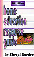 Home education resource guide