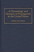 A chronology and glossary of propaganda in the... 著者： Richard Alan Nelson
