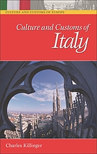 Culture and customs of Italy