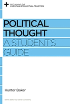 Political thought : a student's guide
