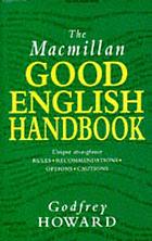 The Macmillan good English handbook