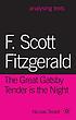 F. Scott Fitzgerald : the Great Gatsby / Tender... by Nicolas Tredell
