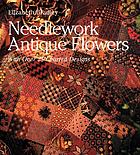 Needlework antique flowers